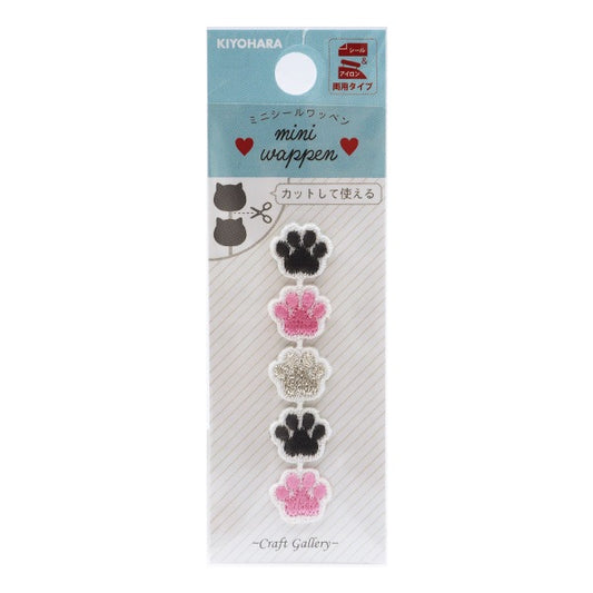 رقعة "Mini Seal Patch Paw WMS-05" KIYOHARA Kiyohara