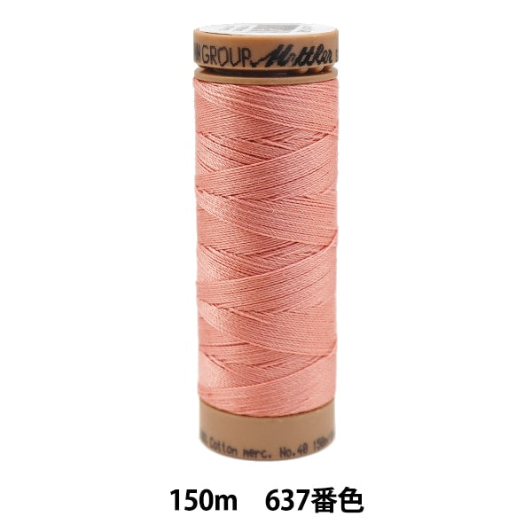Quilting thread "Metler Cotton ART9136 #40 approx. 150m 637 color"