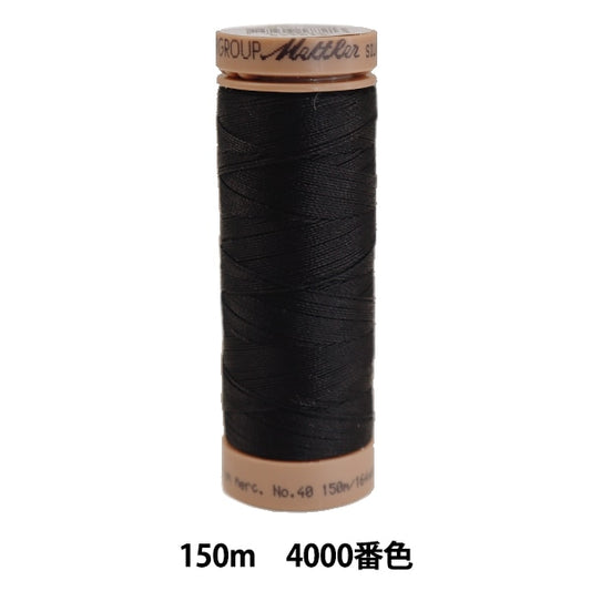 퀼팅을 위해실 "Metler Cotton Art9136 #40 약 150m 4000 색상"