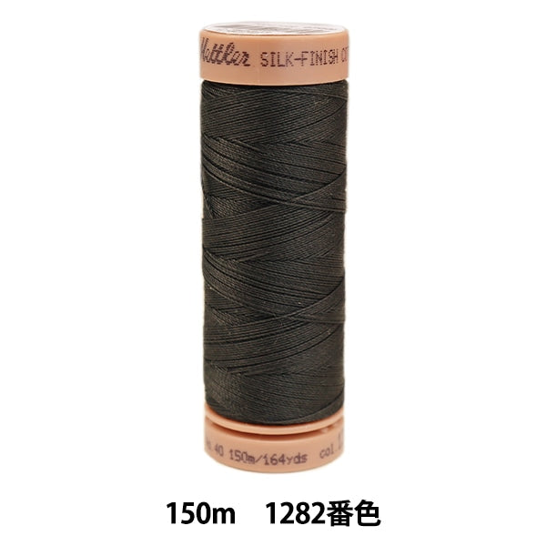 퀼팅을 위해실 "Metler Cotton Art9136 #40 약 150m 1282 색상"