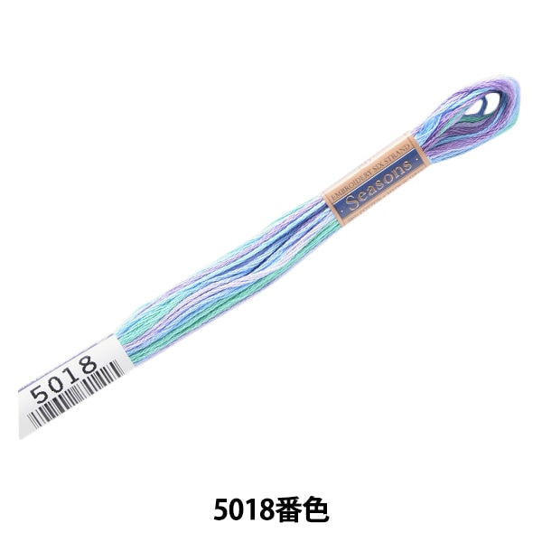 ВышивкаНитки "Сезоны (сезон) № 25Нитки 5018 Color] Lecien Lecien Cosmo Cosmo