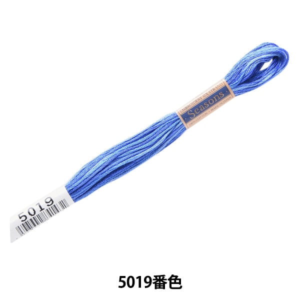 ВышивкаНитки "Сезоны (сезон) № 25Нитки 5019 Color] Lecien Lecien Cosmo Cosmo