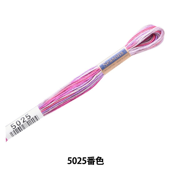 ВышивкаНитки "Сезоны (сезон) № 25Нитки 5025 Color] Lecien Lecien Cosmo Cosmo