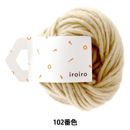 غزل "iroiro Roving (متجول مختلف) 102 لون دقيق الشوفان" DARUMA Yokota