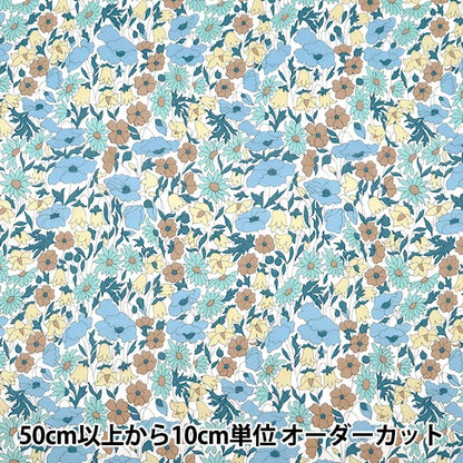 [Aus Menge 5] Fabric "Liberty Liberty Print Tanalone Poppy und Daisy 3632104-ve" Liberty Japan Liberty Japan