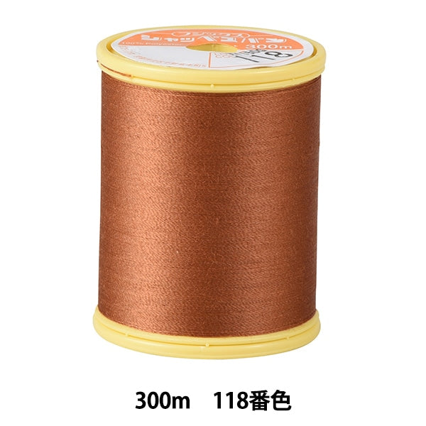 Sewing machine thread "Shappespan thin ground #90 300m 118 No." FUJIX Fujix