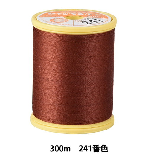 Sewing machine thread "Shappespan thin ground #90 300m 241 color" FUJIX Fujix