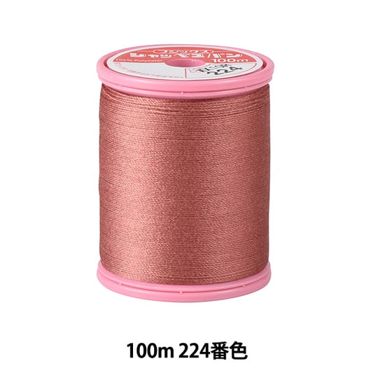 Sewing machine thread "Shappespan thick ground #30 100m 224 No." FUJIX Fujix