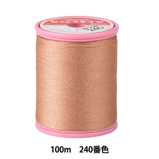 Sewing machine thread "Shappespan thick ground #30 100m 240 No." FUJIX Fujix