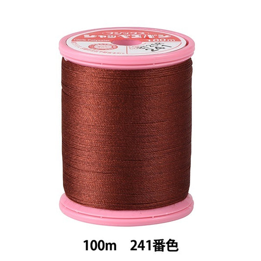 Sewing machine thread "Shappespan for thick ground #30 100m 241 color" FUJIX Fujix