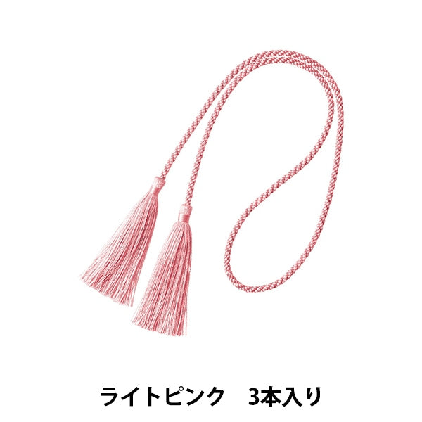 Piezas de la artesanía "Double Tassel S Light Pink HF23510/LPK 25-1329-21" Matsumura Crafts