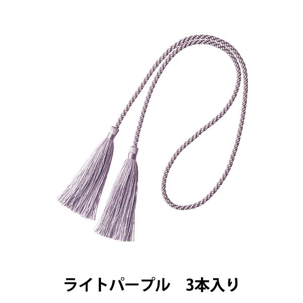 Piezas de artesanía "Double Tassel S Light Purple HF23510/LPU 25-1329-71" Matsumura Crafts