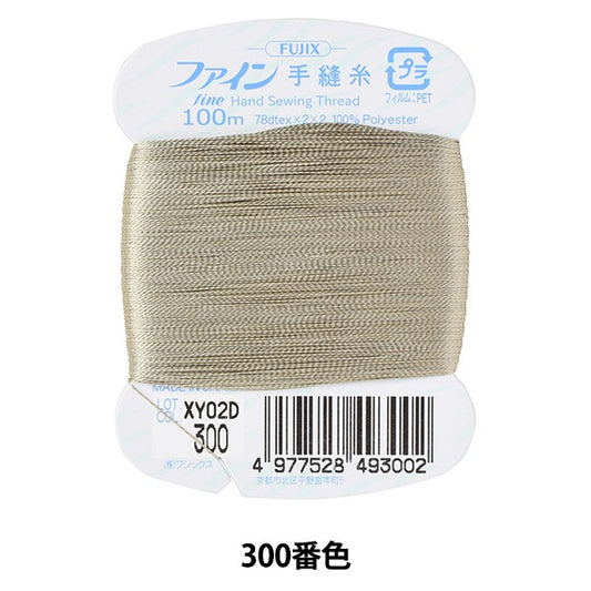 Hand-Nähgarn "BußgeldHand-Nähgarn Kartenwicklung 100m 300. Farbe] Fujix Fujix