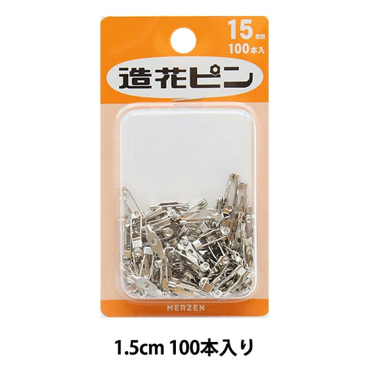 Pin "Artificial flower pins 1.5cm 100 pieces" MERZEN Magen