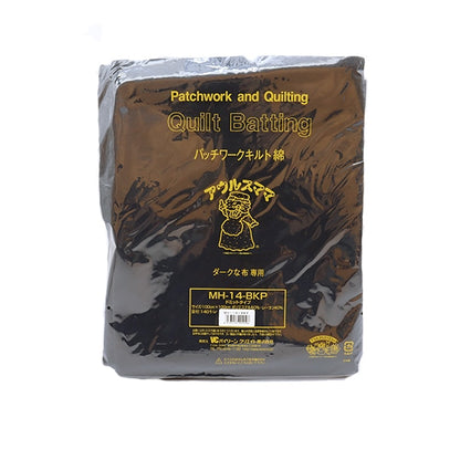 Quilt Core "Owls Mama Familie Schwarz Typ MH-14-BKP" Vilene Japan Bilen