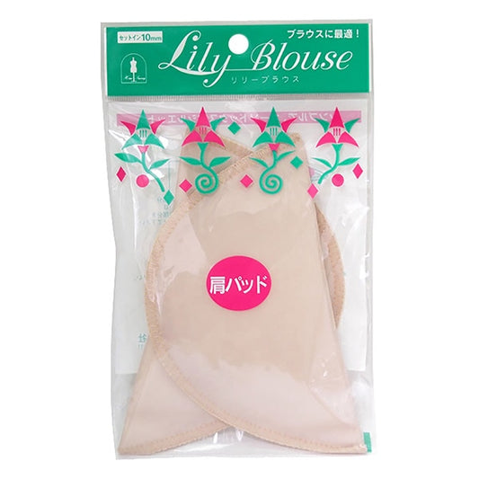 Épaule "Lily Brouse Pat 10 mm beige 14-303" Kawaguchi Kawaguchi River