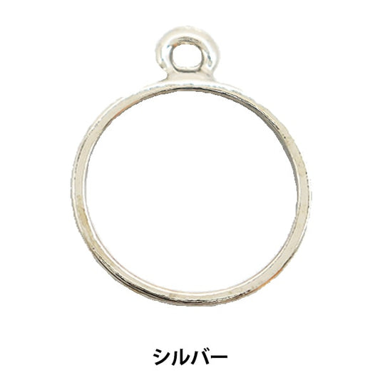 Resin parts "Resin frame round silver 1 piece No.102"