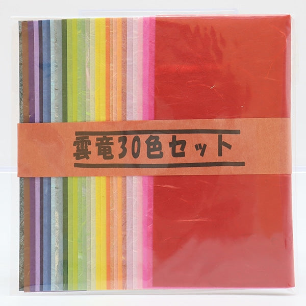 Washi "Chigiri Picture Cloud Dragon 30 Color Set"