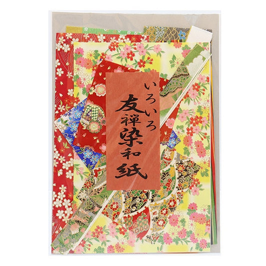 摺紙Chiyo紙“ Yuzen Paper Washi各種”