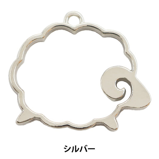 Handicraft bracket "Sheep Frame Silver 1 piece No.943"