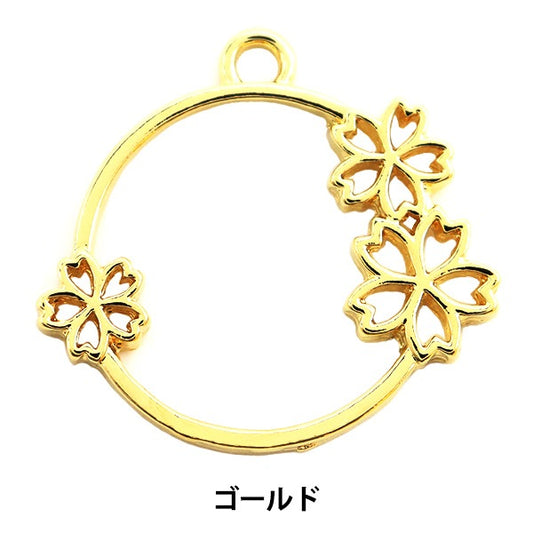 Handicraft bracket "Flower frame large gold 1 piece No.946"