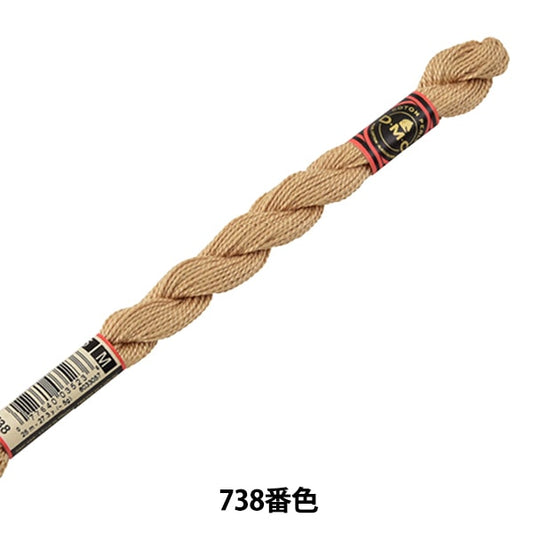 Ricamofilo "Ricamo DMC n. 5filo 738 ° colore] DMC DEWH MAE