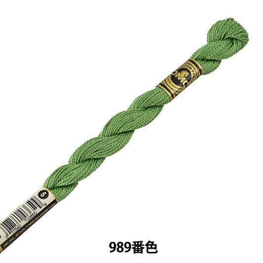 Ricamofilo "Ricamo DMC n. 5filo 989 ° colore] DMC DEWHM MAI