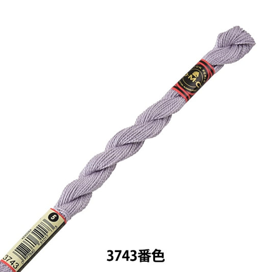 Ricamofilo "Ricamo DMC n. 5filo 3743 Colore "DMC Diers Sea