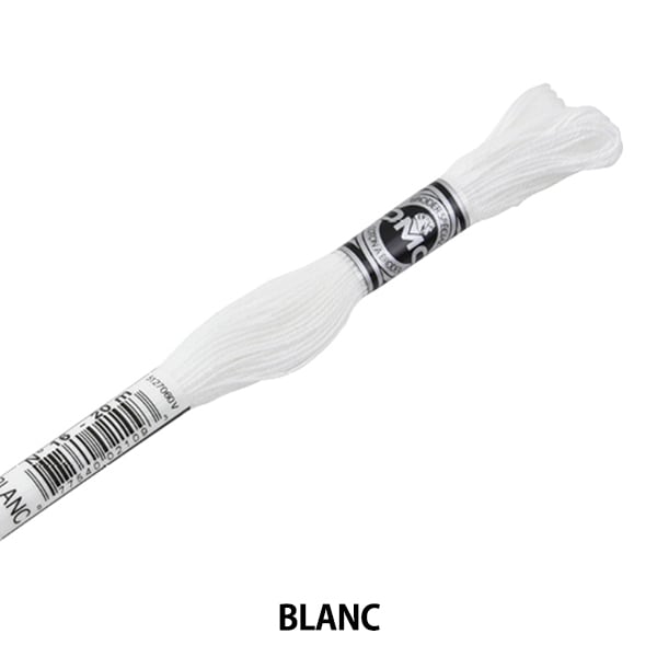 Embroidery thread "DMC Abroder 16th Embroidery Thread BLANC" DMC Dewhm