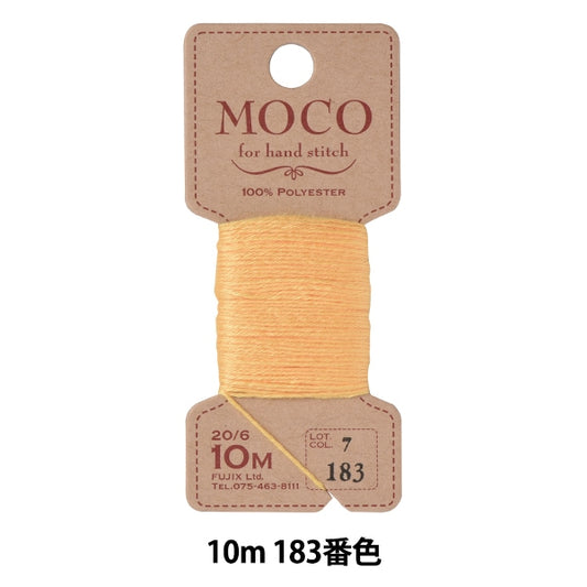 filo per cucire a mano "Moco Stitchfilo 10m 183 Color] Fujix Fujix