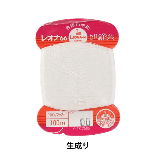 Hand-Nähgarn "Leona BodennähteGarn #40 100m Kartenwicklung 00 Farbe] Kanagawa