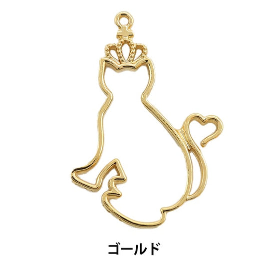 Resin Parts "Resin Sky Crown Cat Gold 501-G"