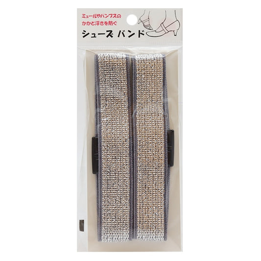 ArtigianatoCordino elastico "Scarpe Band Silver Rame 1 coppia KW92794" Kintenma Kinenma