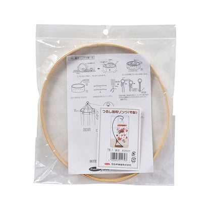 Handicraft material "Tsurushi Hina Ring Bamboo TR-3" Panami Panami Takagi fiber