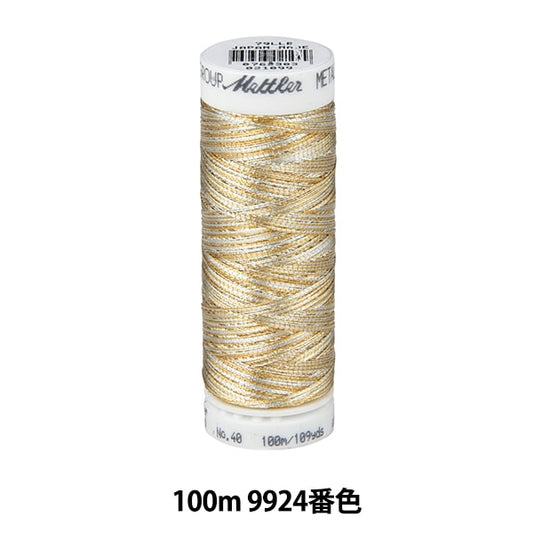 Pour la courtepointefil "Metallic 100m 9924"