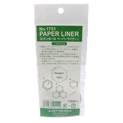 patchworkSupplies "Liner en papier hexagone 12 mm 1751" Tortue doréefilEntreprise