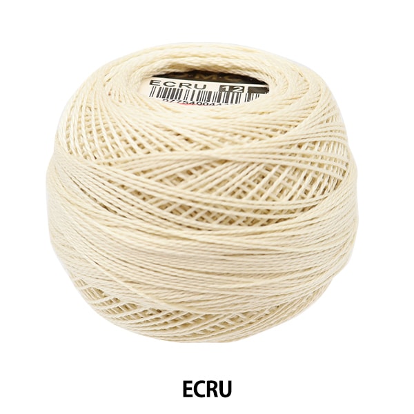 Embroidery thread "DMC No. 12 embroidery thread ECRU" DMC Dewhm Sea