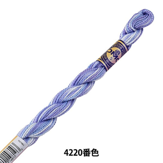 Broderiefil "Broderie DMC n ° 5fil Variations de couleur 4220 Couleur] DMC Dewhm Sea