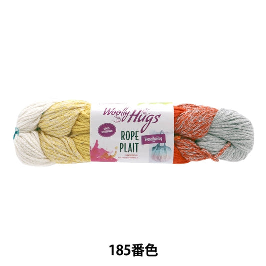 Spring / summerYarn "ROPE PLAIT (Rope Plate) 185th color" Wooly Hugs Woolley Huguz