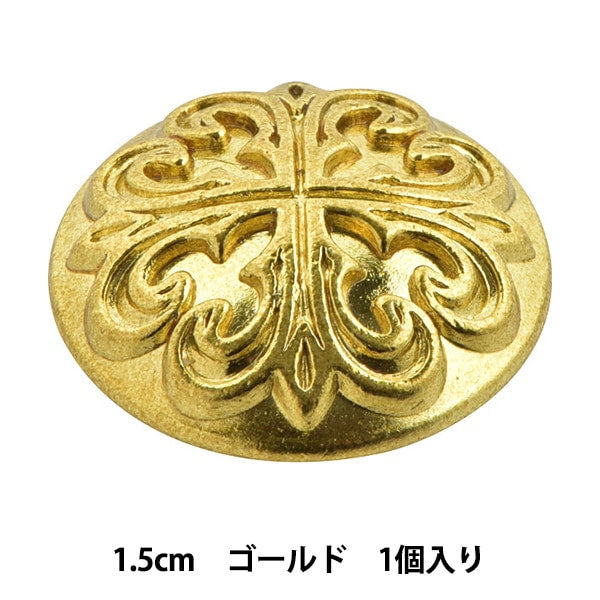 Knopf "Metallguss 1,5 cm GIU ITN-633" Bell Art Onda