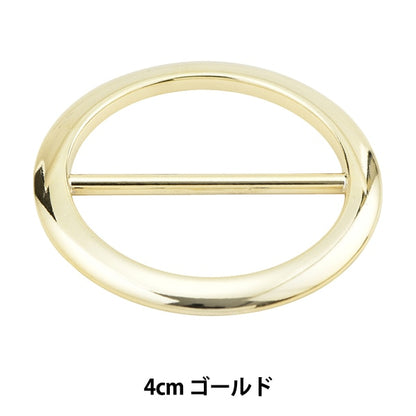 Кожаный кронштейн "Maru Buckle Gold 4cm mp3688-G-40"