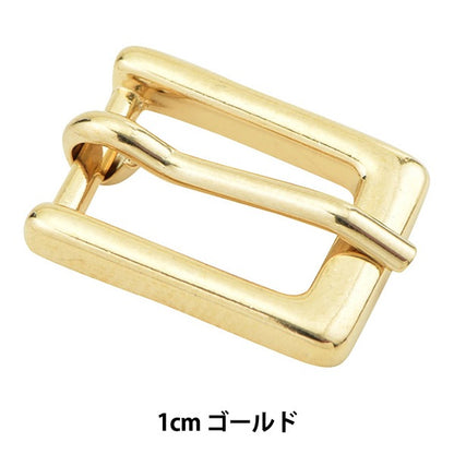 Leather metal fittings "horseshoe type buckle gold 1cm MP4172N-G-10"