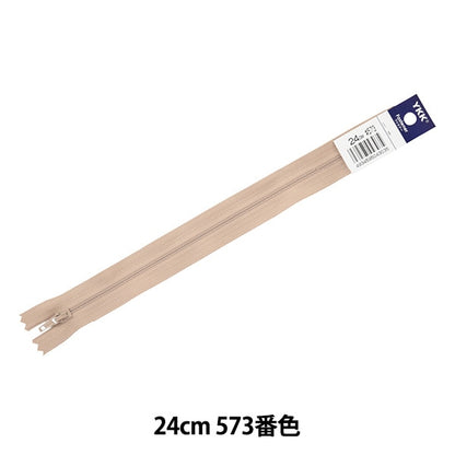 سحاب "رقم 4 إيفرون 24 سم DA رقم 573 لون 4ERF-24BL" YKK