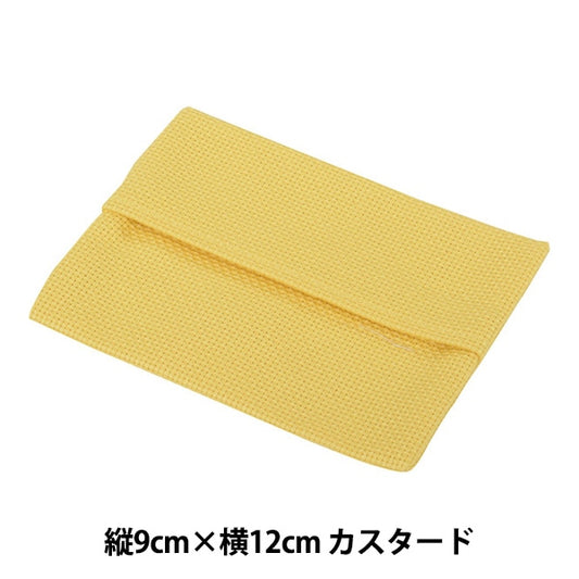 Embroidery kit "Pocket Tissue Case Custard 4645-4" LECIEN Lecien COSMO Cosmo