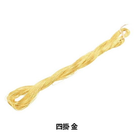خيط التطريز "خيط التطريز الياباني الذهبي كينشي-4"