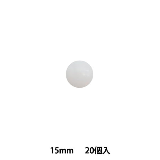 手工艺品零件“ PE Wrap按钮1.5厘米20件PE-15mm”
