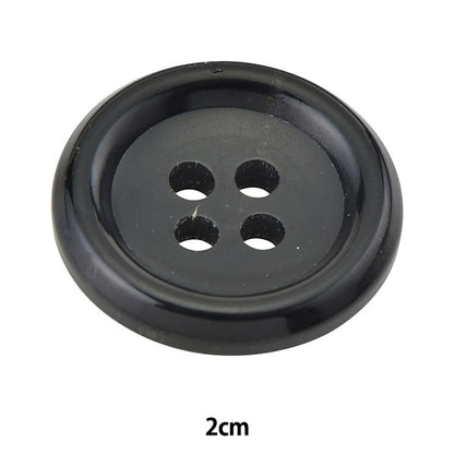 Knopf "Hon Buffalo vier Löcher Button B 2cm Hb230"