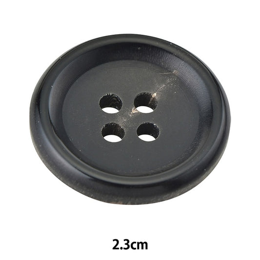 按钮“ Hon Buffalo四孔纽扣B 2.3厘米HB230”