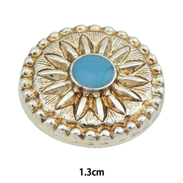 ボタン 『メタルボタン 角カン足付き NSU 1.3cm KN8114』