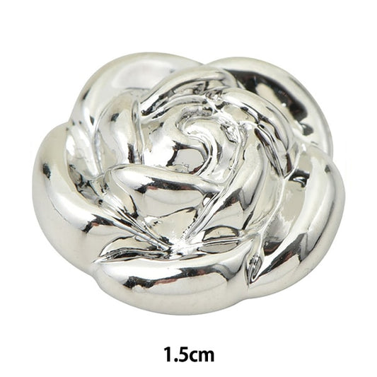 زر "زر تصميم بأقدام مربعة N 1.5 سم KR879"